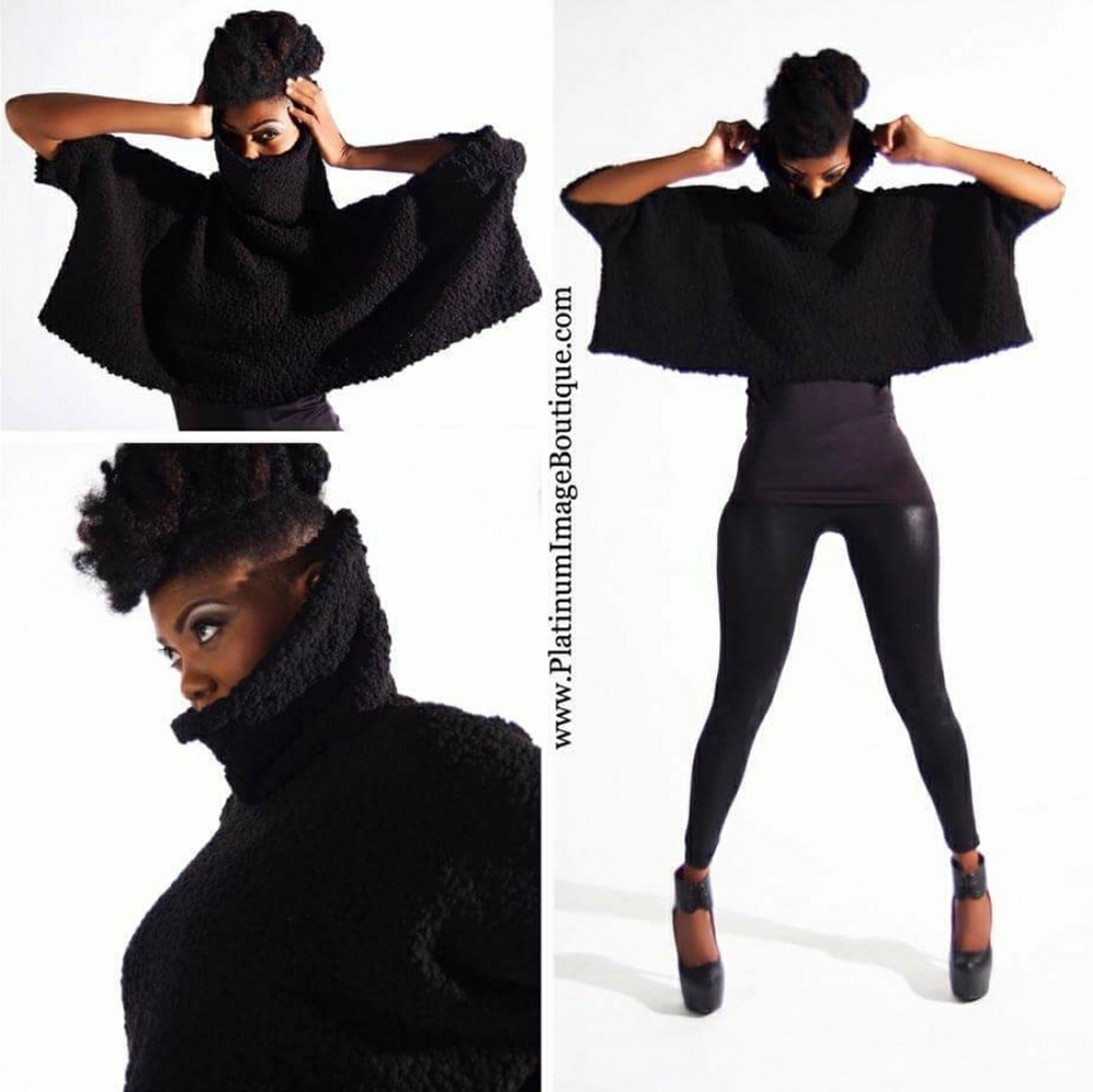 R&J Couture Crop Cape